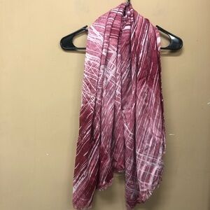 HALOGEN Rose Slate Lightweight Soft Rayon Scarf Wrap NWT